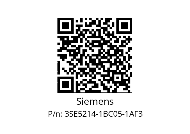   Siemens 3SE5214-1BC05-1AF3