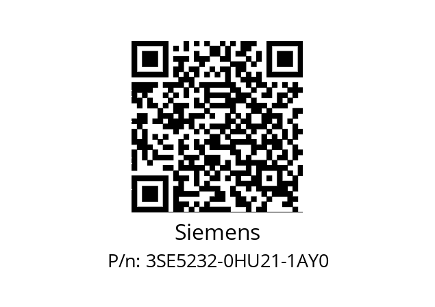   Siemens 3SE5232-0HU21-1AY0