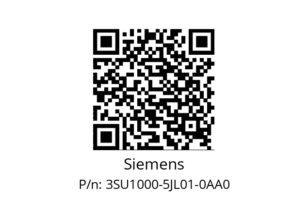   Siemens 3SU1000-5JL01-0AA0