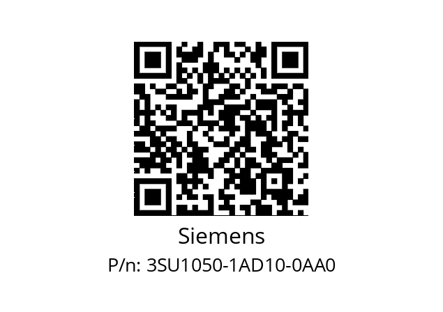   Siemens 3SU1050-1AD10-0AA0