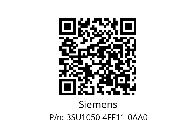   Siemens 3SU1050-4FF11-0AA0