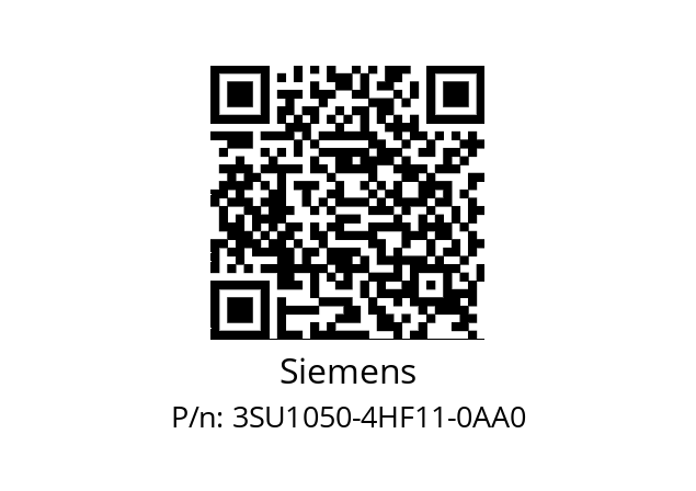   Siemens 3SU1050-4HF11-0AA0