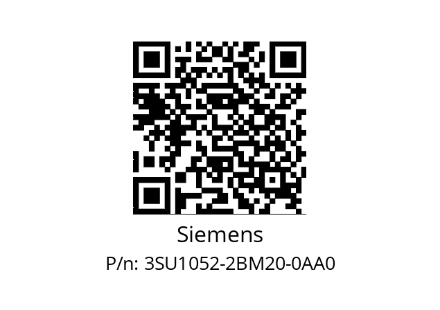   Siemens 3SU1052-2BM20-0AA0