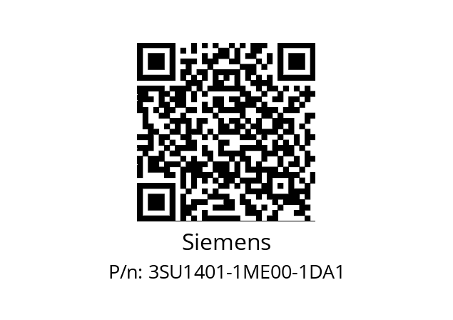   Siemens 3SU1401-1ME00-1DA1