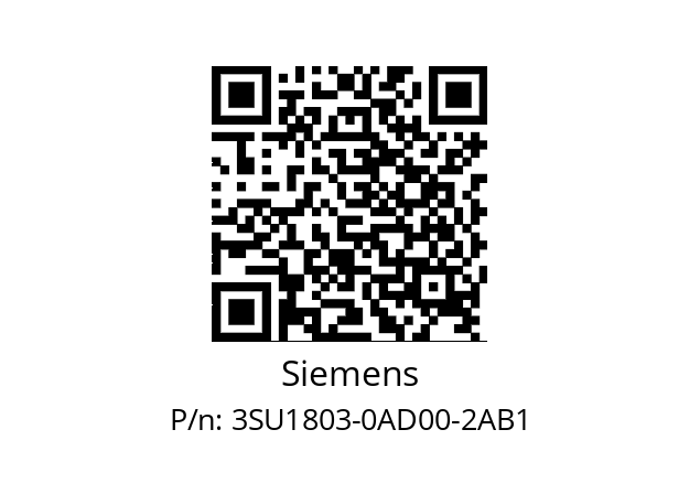   Siemens 3SU1803-0AD00-2AB1