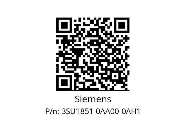   Siemens 3SU1851-0AA00-0AH1