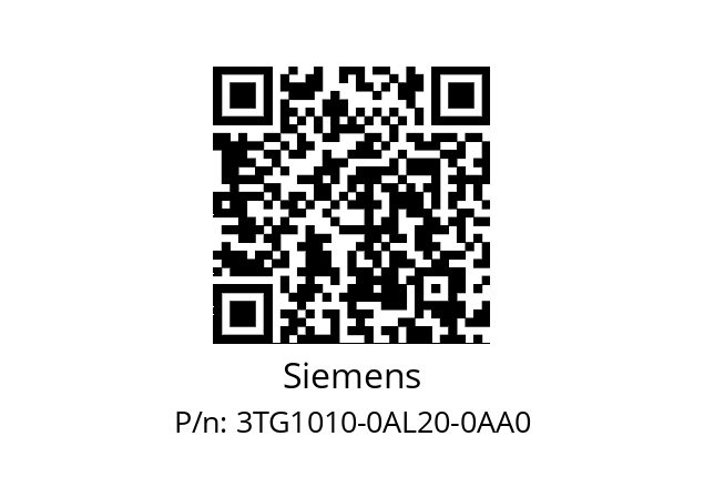   Siemens 3TG1010-0AL20-0AA0