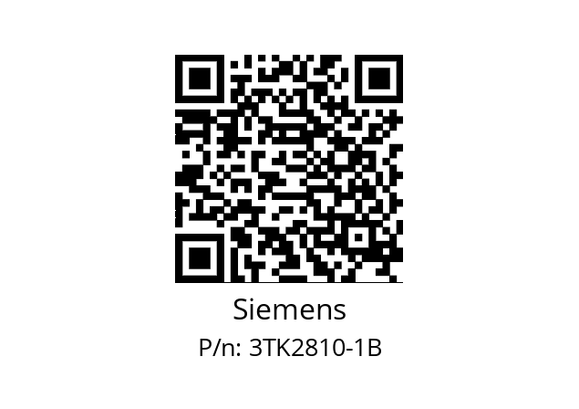   Siemens 3TK2810-1B