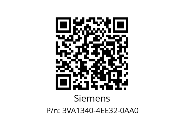   Siemens 3VA1340-4EE32-0AA0