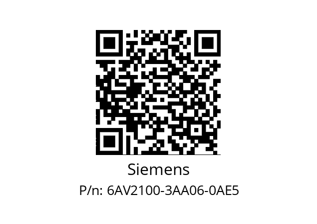   Siemens 6AV2100-3AA06-0AE5