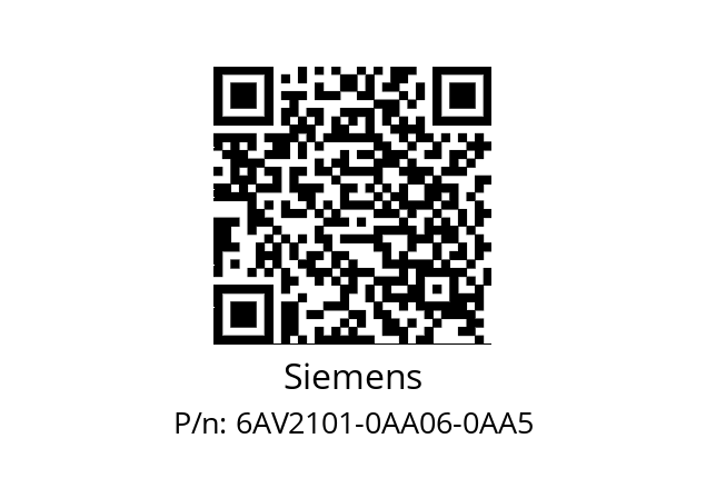   Siemens 6AV2101-0AA06-0AA5