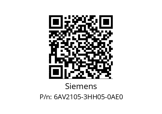   Siemens 6AV2105-3HH05-0AE0