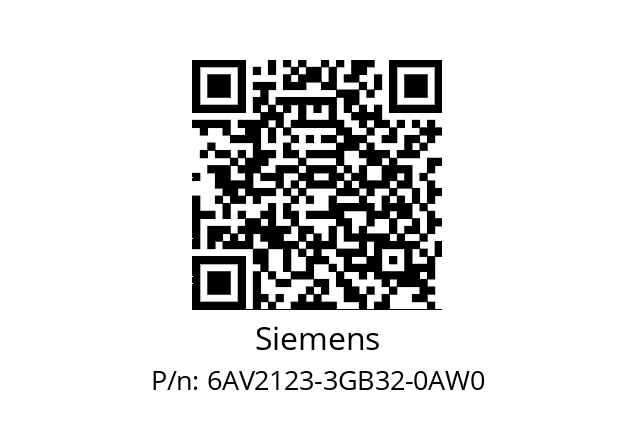   Siemens 6AV2123-3GB32-0AW0