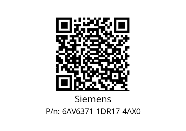   Siemens 6AV6371-1DR17-4AX0