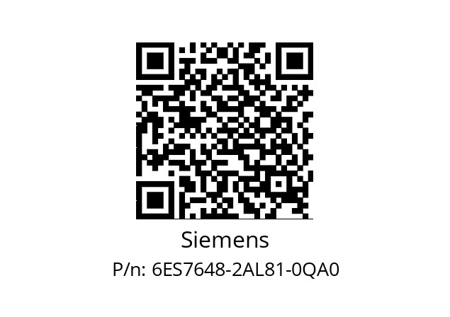   Siemens 6ES7648-2AL81-0QA0