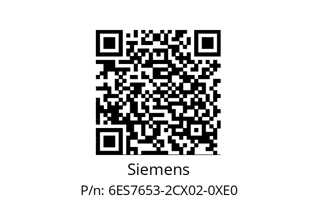   Siemens 6ES7653-2CX02-0XE0