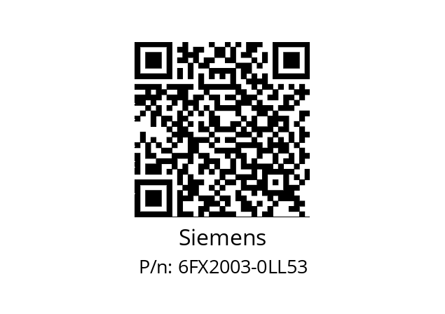   Siemens 6FX2003-0LL53