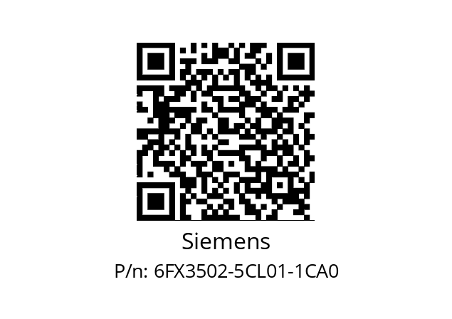   Siemens 6FX3502-5CL01-1CA0