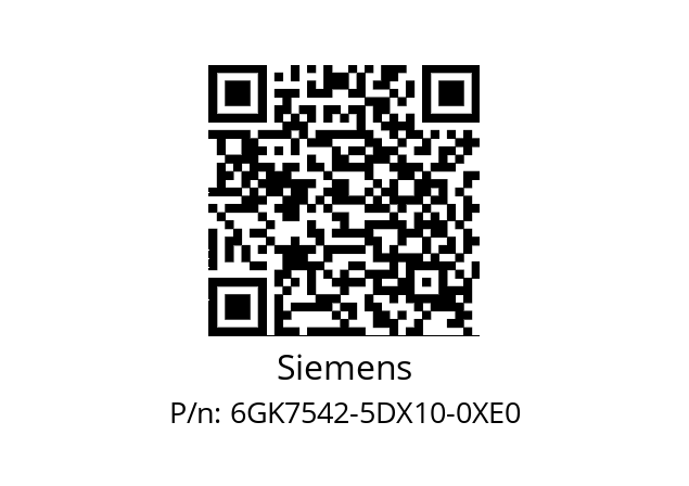   Siemens 6GK7542-5DX10-0XE0