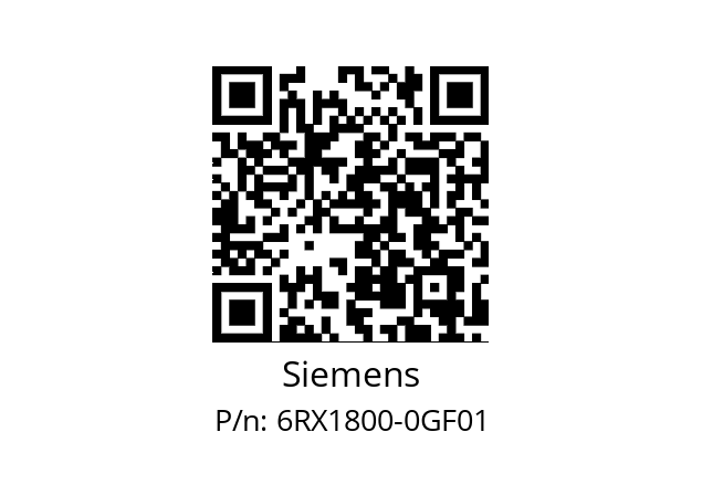   Siemens 6RX1800-0GF01