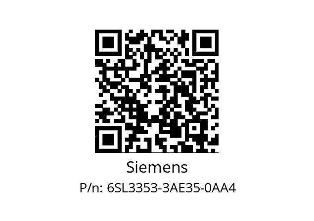   Siemens 6SL3353-3AE35-0AA4