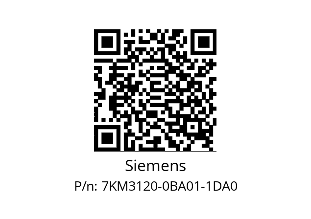   Siemens 7KM3120-0BA01-1DA0