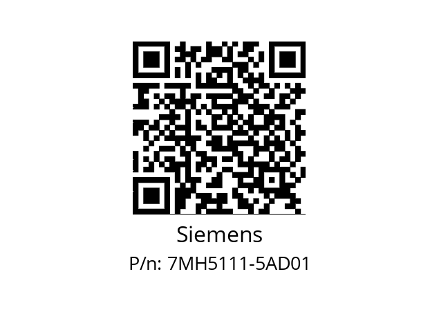   Siemens 7MH5111-5AD01