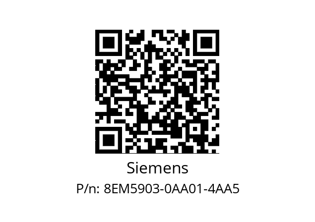   Siemens 8EM5903-0AA01-4AA5