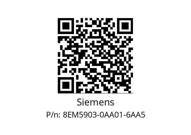   Siemens 8EM5903-0AA01-6AA5