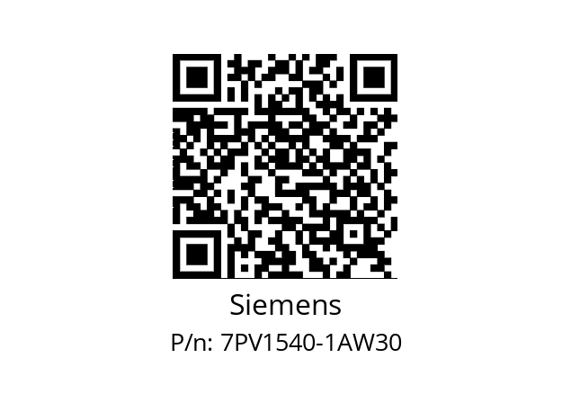   Siemens 7PV1540-1AW30