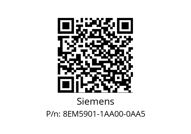   Siemens 8EM5901-1AA00-0AA5