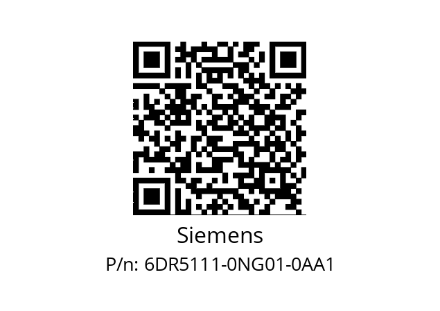   Siemens 6DR5111-0NG01-0AA1