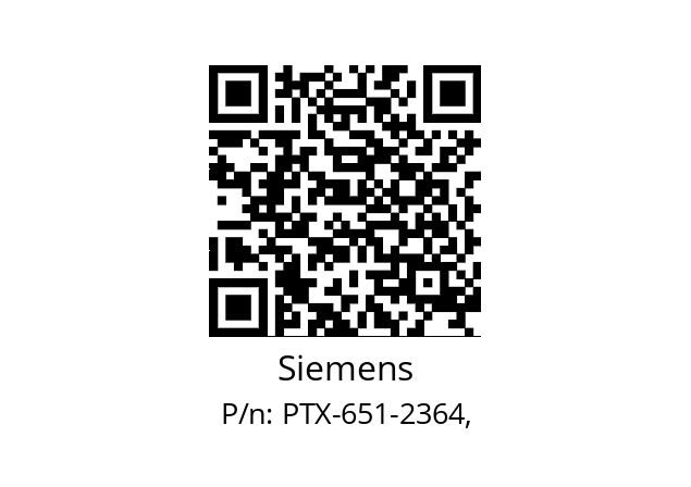   Siemens PTX-651-2364,