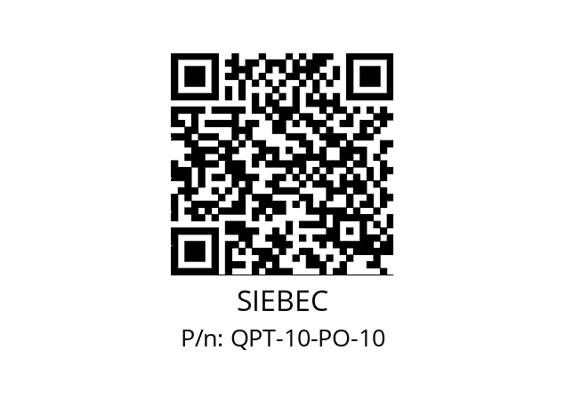   SIEBEC QPT-10-PO-10