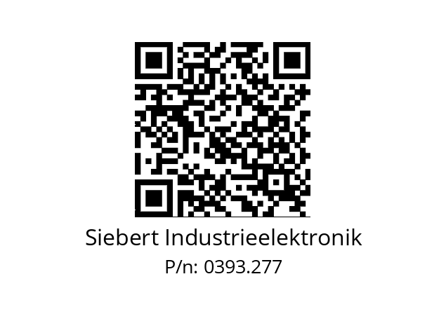   Siebert Industrieelektronik 0393.277