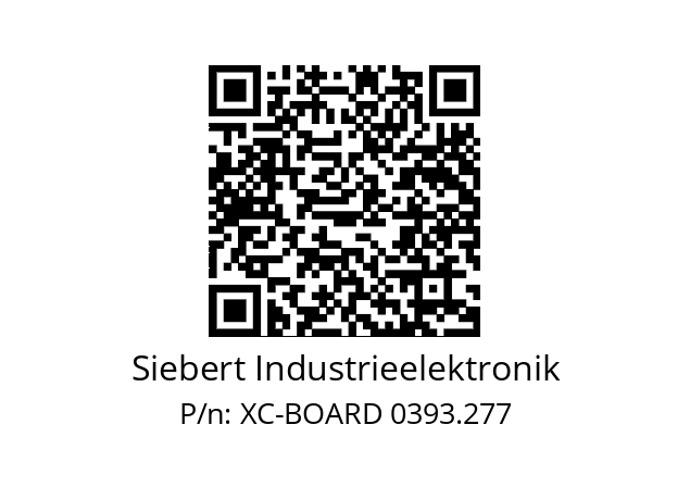   Siebert Industrieelektronik XC-BOARD 0393.277