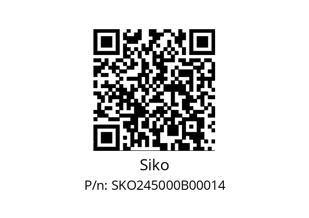   Siko SKO245000B00014