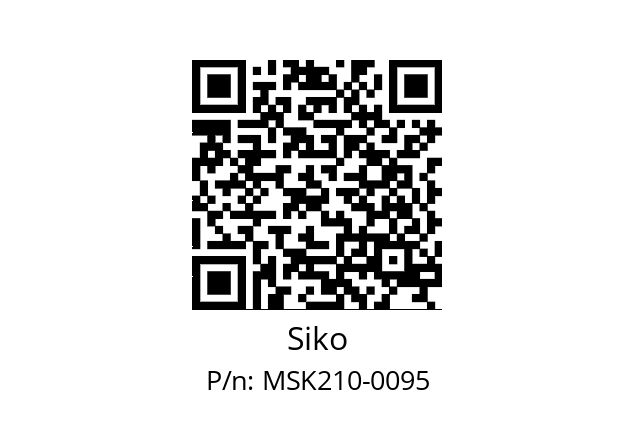   Siko MSK210-0095