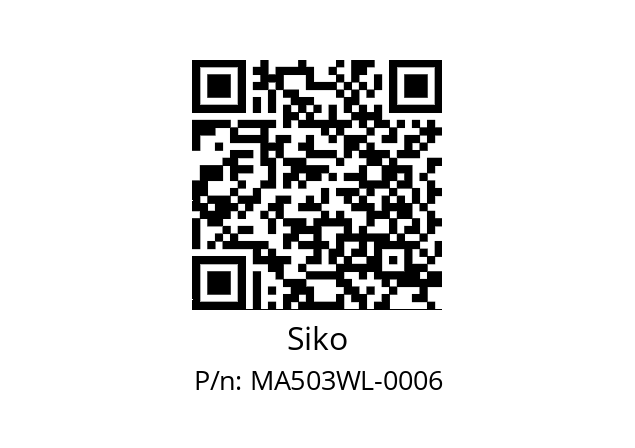   Siko MA503WL-0006