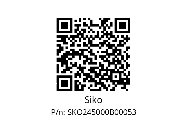   Siko SKO245000B00053