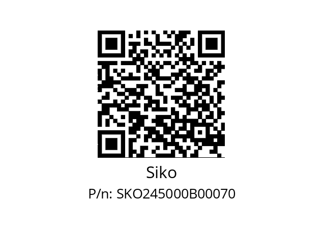   Siko SKO245000B00070