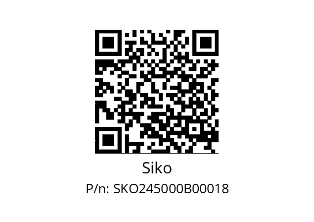   Siko SKO245000B00018