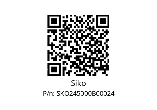   Siko SKO245000B00024