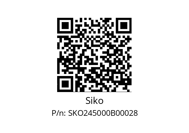   Siko SKO245000B00028