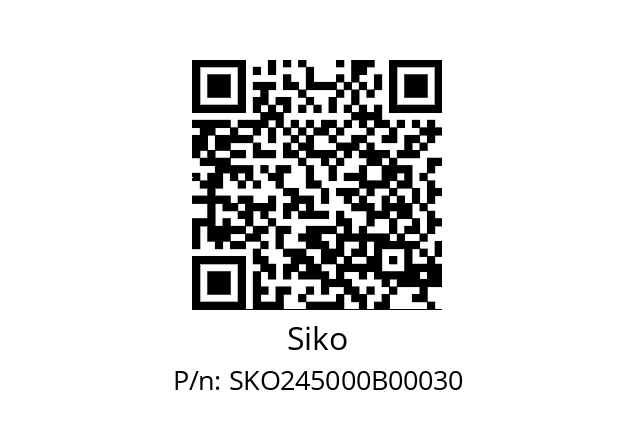   Siko SKO245000B00030