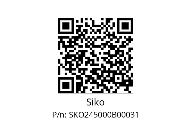   Siko SKO245000B00031