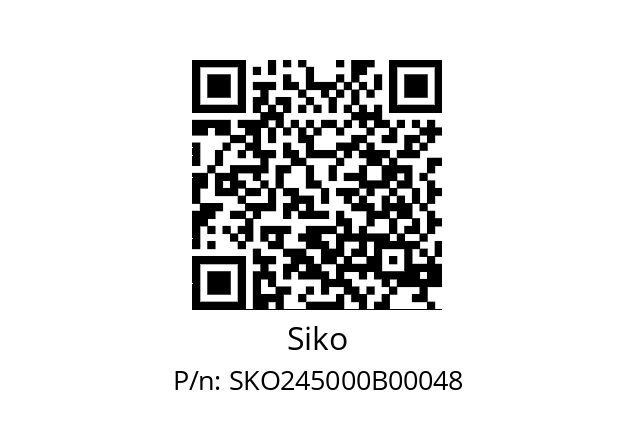   Siko SKO245000B00048