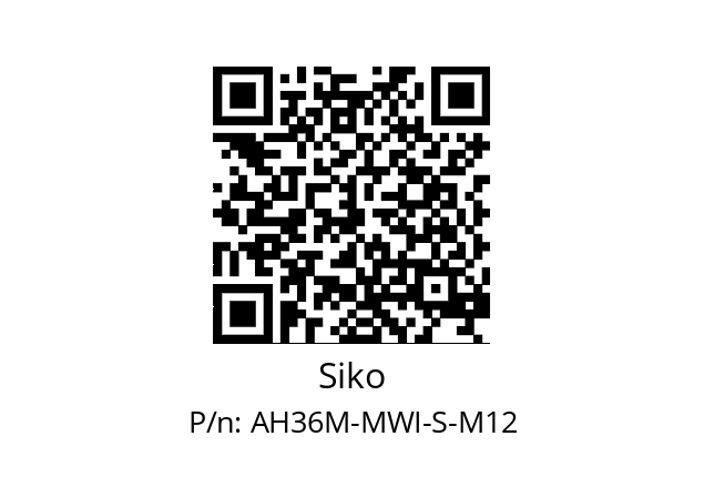   Siko AH36M-MWI-S-M12