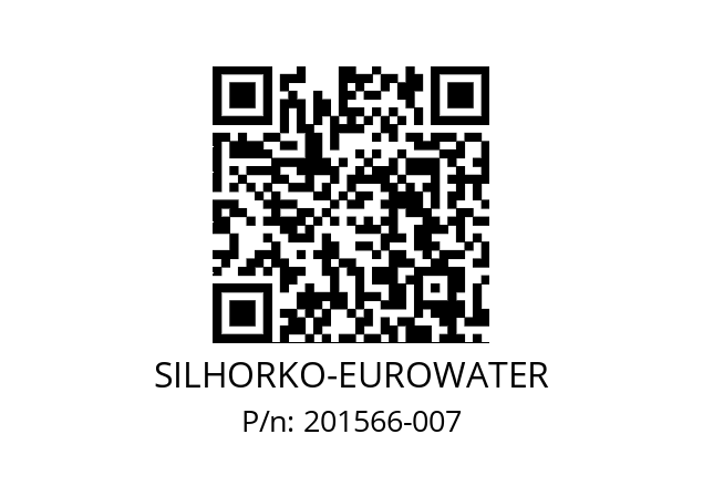   SILHORKO-EUROWATER 201566-007