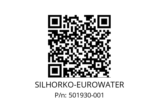   SILHORKO-EUROWATER 501930-001